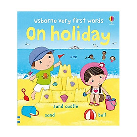 Ảnh bìa Usborne Very First Words on Holiday