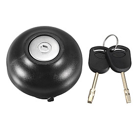 Diesel Petrol Fuel Tank Cap Cover with 2 Keys Fit For Ford Transit 2006-2019