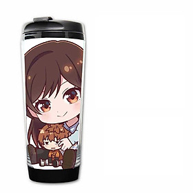 Bình nước in hình Dịch Vụ Thuê Bạn Gái anime chibi