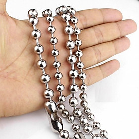 Dây bi inox to cao cấp nhiều cỡ giá 1 sợi