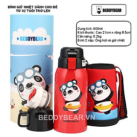 Mua Bình giữ nhiệt cho Bé Trai hoặc Gái / Chính hãng 100% BEDDYBEAR/ BEDDY BEAR/ phù hợp Bé từ 2 tuổi trở/Thích hợp làm quà