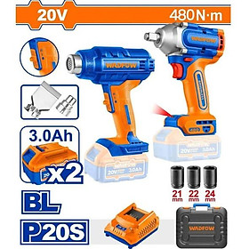 MÁY KHOAN DÙNG PIN 20V 35NM WADFOW WCDP511 - HÀNG CHÍNH HÃNG