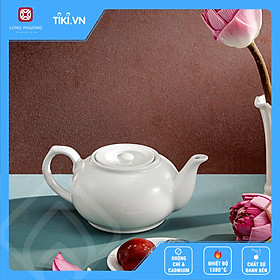 Mua Ấm lùn Ấm pha trà kiểu cổ điển sứ Long Phương