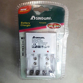 Máy sạc pin 2A/3A/9V sạc 2 pin 4 pin loại tốt