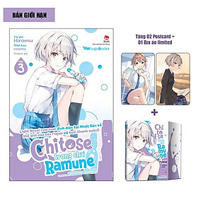 Chitose trong chai ramune - tập 3 - bản giới hạn - tặng 1 bìa áo limited + 2 postcard
