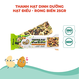 Thanh Hạt Dinh Dưỡng Vị Hạt Điều & Yến Mạch Faminuts