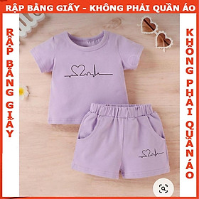 Rập giấy bộ đùi bé gái mã R488