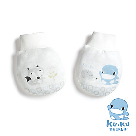 BỘ BAO TAY/BAO CHÂN CHO BÉ SƠ SINH VẢI HỮU CƠ ORGANIC KUKU - KU2387 , KU2389