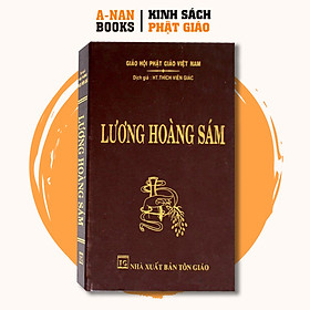 Sách - Kinh Lương Hoàng Sám (Bìa Da) - HT. Thích Viên Giác - Anan Books
