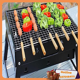 Bếp Nướng Than Hoa, Than Củi Vuông - Bbq Cao Cấp - Hàng Loại 1