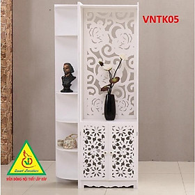 Mua Vách ngăn phòng khách nhà bếp - Vách ngăn liền kệ VNTK05A - Nội thất lắp ráp Viendong Adv
