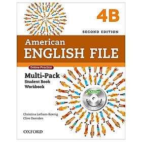 American English File 4B Multi-Pack with Online Practice and iChecker