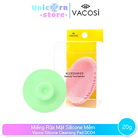 Miếng rửa mặt Vacosi Silicone Cleansing Pad DC04