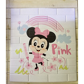 Combo 10 Miếng Xốp Dán Tường chuột Mickey