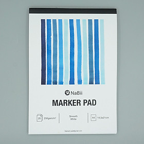 Sổ vẽ chuyên dụng NaBii Marker Pad 250gsm 20 tờ