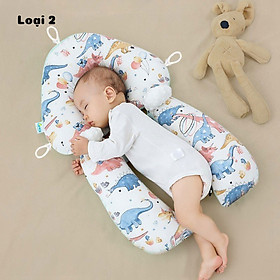 Gối Chữ U Cho Bé Sơ Sinh Chống Giật Mình Chống Bẹp Đầu Có Dây Rút Điều Chỉnh Bafaby Kids - 305