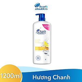 Dầu Gội Head & Shoulders Hương Chanh (1200ml) - Mát lạnh sạch gàu