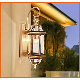 Đèn ngoài trời gắn tường, đèn ngoại thất tân cổ điển, đèn chùa đồng  B0641 kiểu dáng sang trọng trang nhã tạo điểm nhấn cho ngôi nhà ngay từ bên ngoài