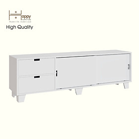 Mua HAPPY FURNITURE   ALVA - Kệ TV 2 ngăn kéo 2 cửa lùa  KTV_065   180cm x 40cm x 56cm DxRxC