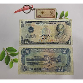 Mua Tiền xưa 30 đồng 1985 hình chợ Bến Thành - tặng kèm móc khóa hình tiền xưa  TIỀN XƯA THẬT 100% 