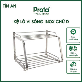 Kệ Lò Vi Sóng Inox Cao Cấp Mẫu Mới Loại Lớn Chắc Chắn Prota - PT-971