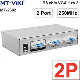 Mua Bộ chia VGA 1 ra 2 250MHz MT-VIKI MT-2502. HÀNG CHÍNH HÃNG !!!