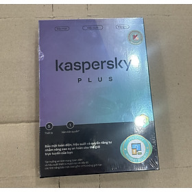 Đĩa diệt virus Kaspersky Plus Cho 5 Máy Tính  - Hàng chính hãng