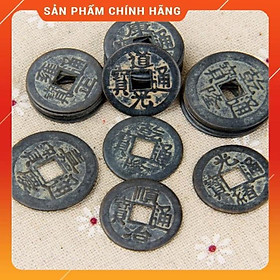 Mua (HÀNG HOT SIÊU CHÂT) Bộ 15 đồng xu ngũ đế phong thủy cầu tài lộc 206567