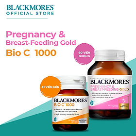 Combo Vitamin Tổng Hợp Cho Bà Bầu và Mẹ Cho Con Bú Blackmores Pregnancy &