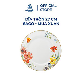 Mua Dĩa Tròn Sứ Minh Long 27 cm - Sago - Mùa Xuân