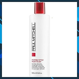 Gel táo Paul Mitchell Flexible Style Super Sculpt giữ nếp tóc uốn USA 500ml