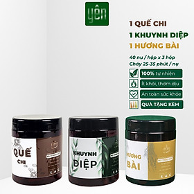 Mua Nhang Nụ Thảo Mộc Mix Quế Khuynh Diệp Hương Bài Sạch Ít Khói Hộp 40 Nụ Yên Tự Nhiên Không Hóa Chất