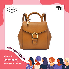 Balo nữ nhỏ thời trang Fossil Liv Mini Backpack ZB1352231- màu nâu