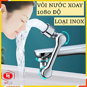 Mua Đầu Nối Vòi Nước Xoay 1080 độ Thông Minh 3 Khúc  Lắp Vào Vòi Nước Chậu Rửa Chén Bát Lavabo 2 Chế Độ Nước Chảy Tiện Lợi