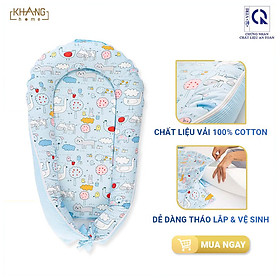 Nôi Vải Trẻ Em Cao Cấp Khang Home CRS Tiện Lợi Cho Mẹ Thoáng Mát Cho Bé Kích Thước 60x110cm