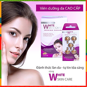 Serum Trắng Da White Skin Care Giúp Dưỡng Ẩm Chống Lão Hoá Mờ Thâm Nám Tàn Nhang - Dạng Viên Nang Serum Dưỡng Trắng Da Serum Trắng Da Mặt Serum Dưỡng Ẩm Tinh Chất Chống Lão Hoá Tinh Chất Dưỡng Da Tinh Chất Trắng Da