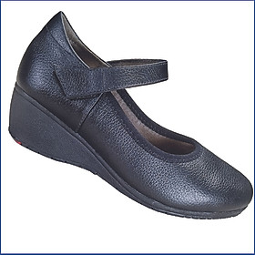 Giày Nữ Búp Bê Đế Xuồng HA NAM Da Bò Thật Thời Trang Cao Cấp 5cm GBBN2059