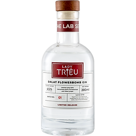 Rượu Lady Triệu DaLat Flowerbomb Gin 43% 1x200ml