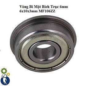 Vòng Bi Mặt Bích Trục 6mm 6x10x3mm MF106ZZ