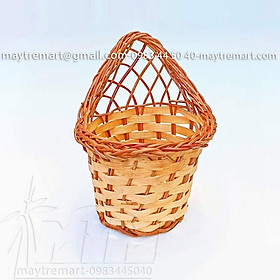 Mua Giỏ tre  Cốc tre để bàn  treo tường.