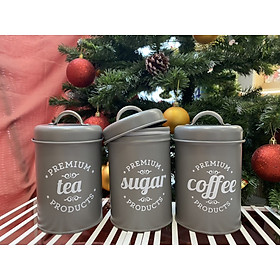 Mua Set hủ đựng Trà - Cafe - Đường sang xịn mịn