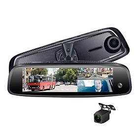 Camera hành trình cao cấp Phisung E09-3 tích hợp 3 camera, GPS, 4G, Android, Wifi