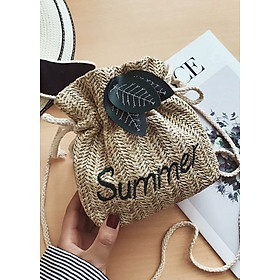 TÚI CÓI ĐI BIỂN PHỐI CHIẾC LÁ SUMMER P1168 Parisa