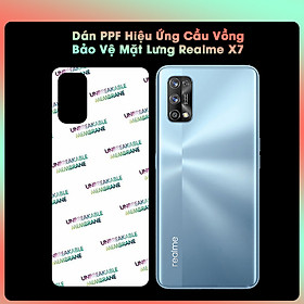 Miếng dán PPF Mặt Trước, Sau Dành Cho Realme X7- Hàng Chính Hãng