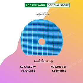 Màng lọc hepa Sharp KC50, D50, E50, F50, H50, G50, J50, D40, E40, F40, H40, G40 .Màng lọc không khí, màng carbon giá rẻ. Hàng nhập khẩu