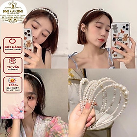 Cài tóc đính ngọc trai nhân tạo siêu xinh_Duy Chinh_CT00123_Ngọc Trai Trắng Kem