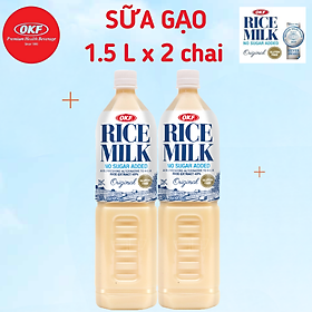 Sữa gạo không đường (SỮA GẠO) OKF 1.5 ML x 2 chai