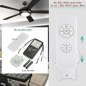 Mua Bộ mạch điều khiển quạt trần từ xa - Remote điều khiển từ xa cho quạt trần