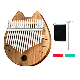 Mua Đàn kalimba 17 phím gỗ Mahogany Mèo gỗ Nhật Bản IME-93 Tặng túi nhung bảo vệ đàn