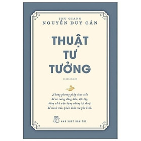 Thuật tư tưởng (TS Thu Giang)
